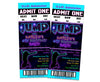 Girls Jump Birthday Party Ticket Invitations