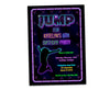 Girls Jump Trampoline Birthday Invitations