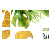 Gold Safari Candy Bar Wrappers