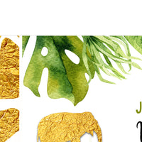 Gold Safari Candy Bar Wrappers
