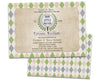 Vintage Golf Baby Shower Invitations Little Putter