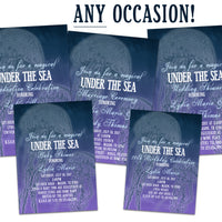 Jellyfish Invitations ANY Occasion