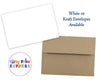 Kraft Wedding Reception Invitation Black Modern