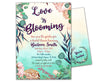 Floral Garden Bridal Shower Invitations