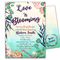Floral Garden Bridal Shower Invitations