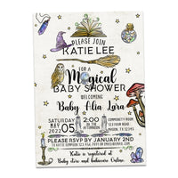 Wizard Magic Baby Shower Invitations
