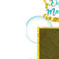 Mermaid 1st Birthday Photo Banner 12 Month