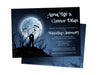 Moonlight Silhouette Wedding Invitations