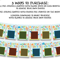 ONE-der The Sea 1st Birthday Photo Banner