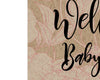 Country Kraft Girl Baby Shower Invitations