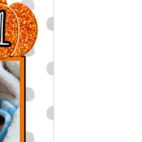 Little Pumpkin 1st Birthday Photo Banner