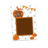 Little Pumpkin 1st Birthday Photo Banner