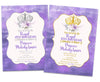 Royal Purple Princess Birthday Invitations