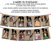 Kraft Safari 1st Birthday Monthly Photo Banner
