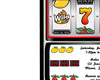 Slot Machine Birthday Invitations Adult
