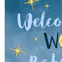 Outer Space Baby Shower Invitations Boy