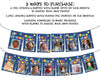 Outer Space 1st Birthday Milestone Photo Banner