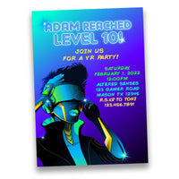 Boys VR Birthday Invitations