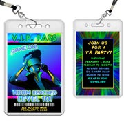 Boys VR VIP Pass Lanyards